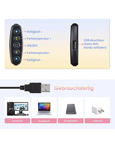 Halo Led Spotlight 5 Temperaturas