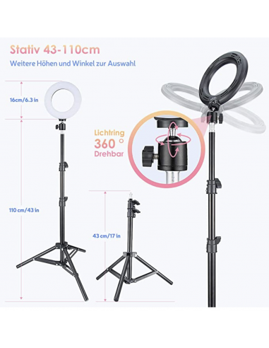 Foco Halo Led 5 Temperaturas