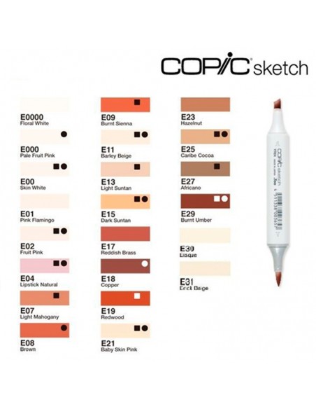 Copic Sketch E