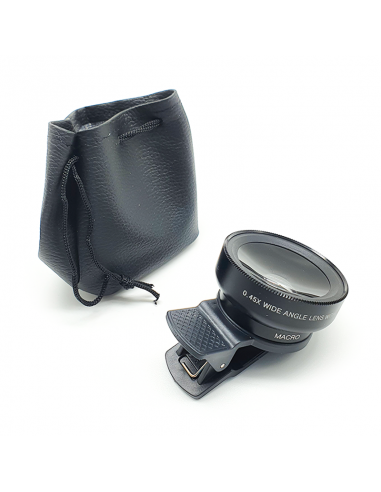 0.45x Wide Angle Clip Lens