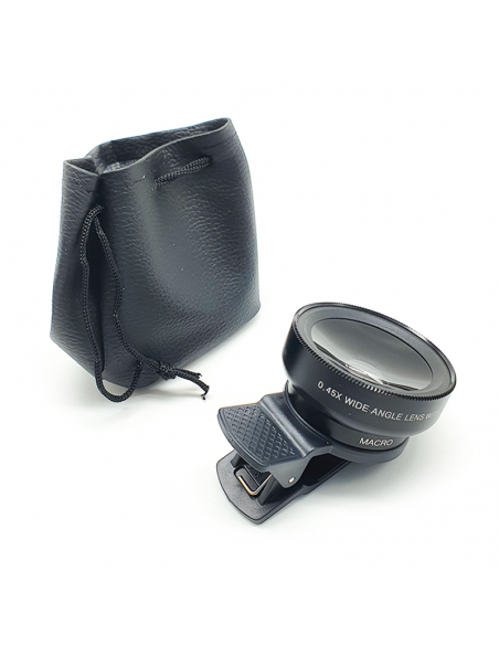 0.45x Wide Angle Clip Lens