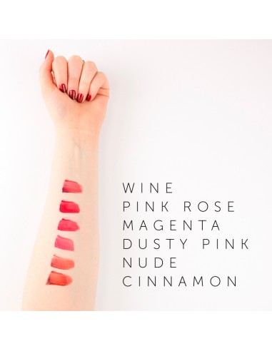 Pack 6 Tina Davies Lipsticks Set Envy