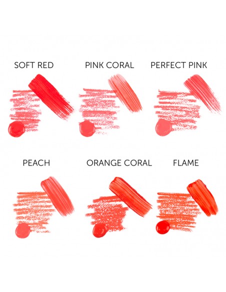 Pack 6 Tina Davies Lipsticks Set Lust