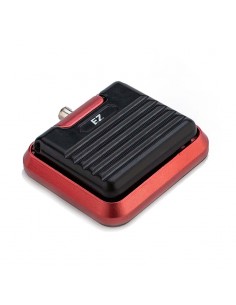 EZ Pedal Quadrado de Alumínio Rojo