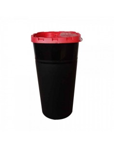 Preto Contentor de Resíduos