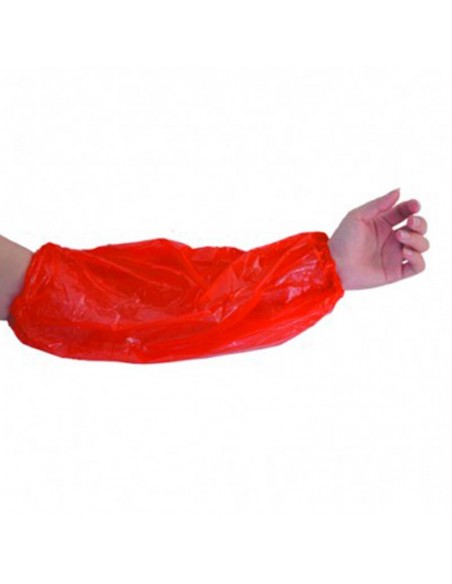 Mangas de Braço Vermelho Pacote Vermelho 100und