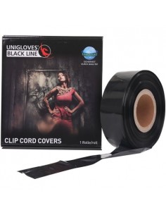 Roll Clip Cover Cord Black Unigloves 300mt