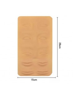 Lábios Mistos de Pele Sintética, Olhos e 3D