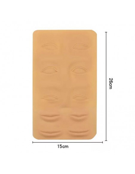 Lábios Mistos de Pele Sintética, Olhos e 3D