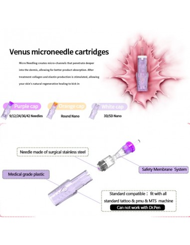 Venus Microneedles Cartridges 42