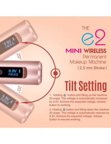 SOULNOVA New E2 Mini Wireless Permanent Makeup Pen 2.5