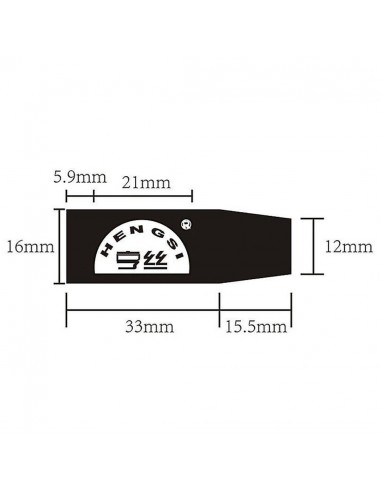 Sacapuntas Mini Negro para PMU