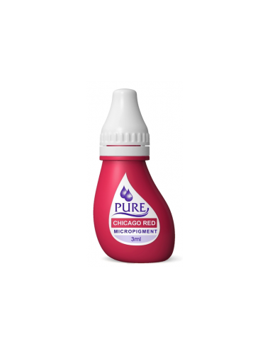 Pigmento Aprovado Pure Chicago Red 3ml