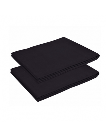 Sabanas Ajustables de Tela Negras