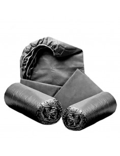 Adjustable Black Fabric Sheets 2