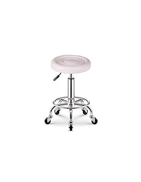 Banco Redondo com Apoio para Os Pés