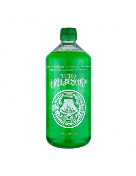 Aloe Tattoo Green Soap 1L