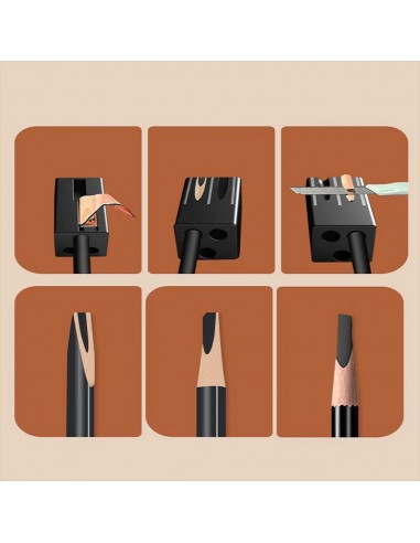 Afiador de lápis para sobrancelhas