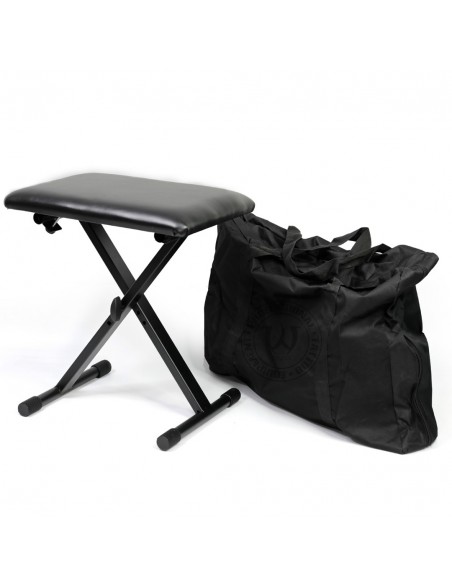 Silla / Taburete Plegable Negro
