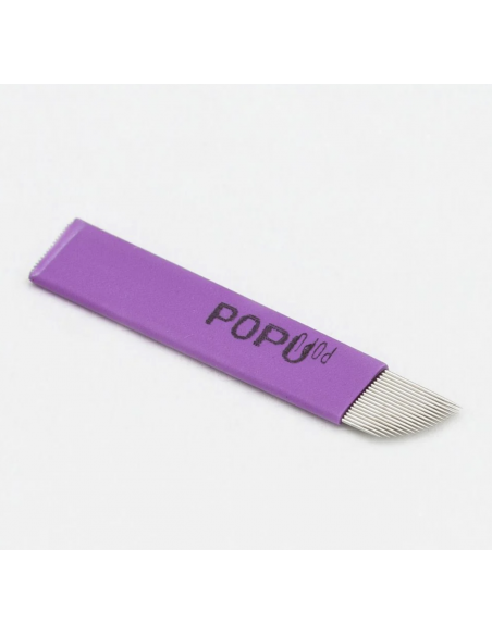 Pack 5 Agujas Microblading Moradas