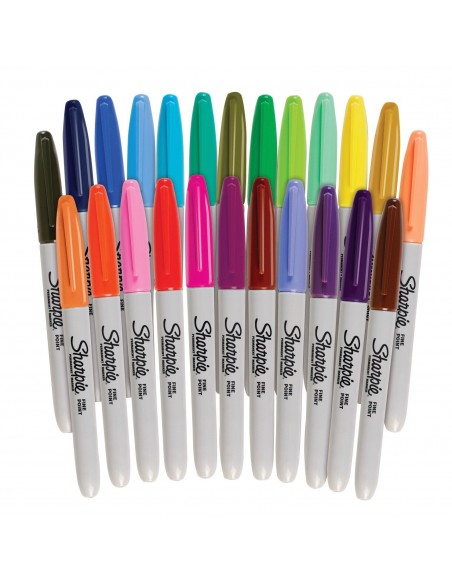 Pack 24 Rotuladores Sharpie para Piel