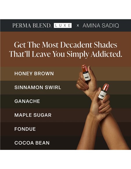 Perma Blend LUXE Chocolate Collection Set by Amina Sadiq 6x15ml