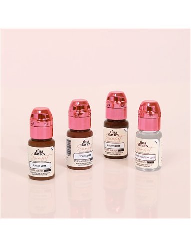 Perma Blend LUXE Sunset Brow Collection Set by Tina Davies 4x15ml