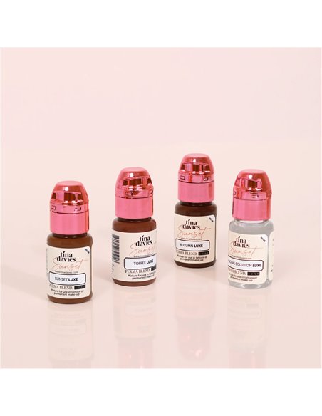 Perma Blend LUXE Sunset Brow Collection Set by Tina Davies 4x15ml