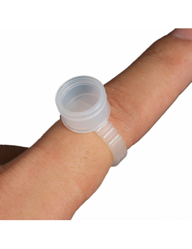 Anel de tampa transparente Premium 10und