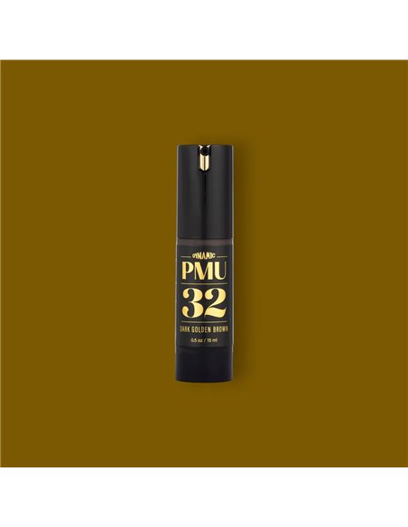 Dynamic Colors PMU 32 Dark Golden Brown 15 ml
