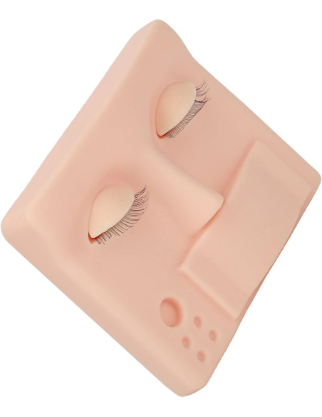3D faux fur with eyelashes for Practical Eyebrows and Eyes
