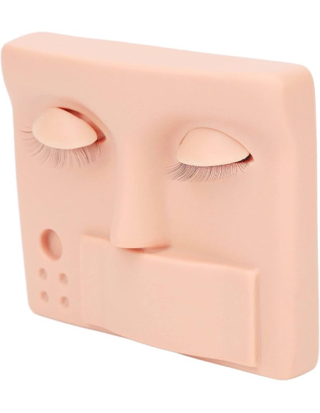 3D faux fur with eyelashes for Practical Eyebrows and Eyes