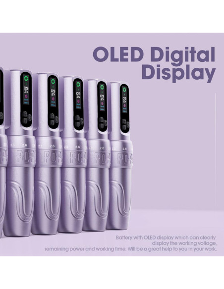 Máquina Inalámbrica Diva Popu Lavender - Stroke Ajustable de 2.0 a 3.5 mm