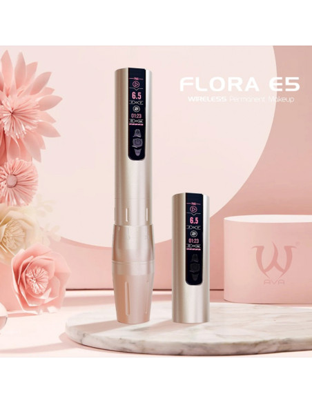 Máquina sem fio para champanhe AVA Soulnova Flora E5 - Curso ajustável de 2,0 a 3.2mm