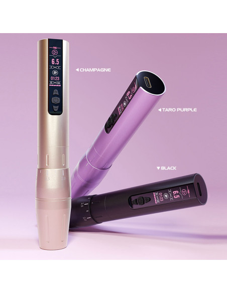 AVA Soulnova Flora E5 Black Cordless Machine - Adjustable Stroke from 2.0 to 3.2mm