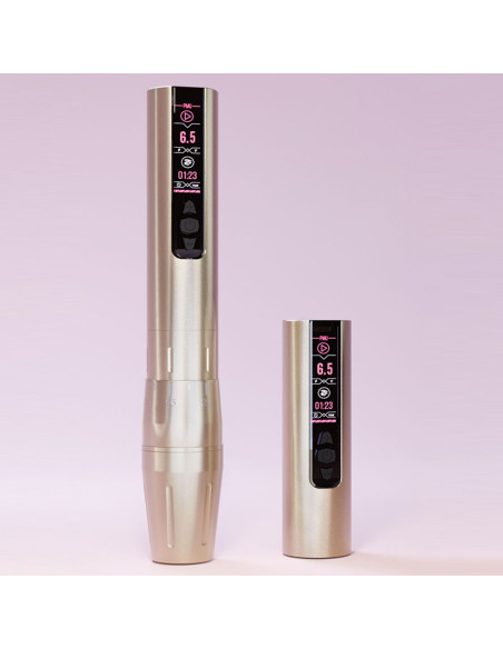 Máquina sem fio para champanhe AVA Soulnova Flora E5 - Curso ajustável de 2,0 a 3.2mm