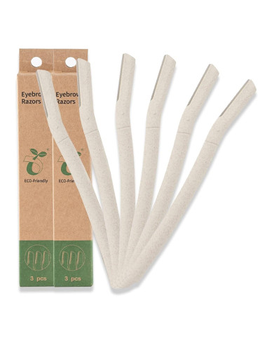 Pack 3 POPU Ecological Shavers for Eyebrows