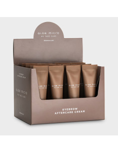Expositor 16 Eyebrow Aftercare Cream de Aloe Micro 10g