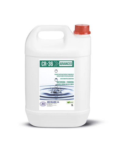 CR-36 ADVANCED 5L, Desinfetante de superfícies...