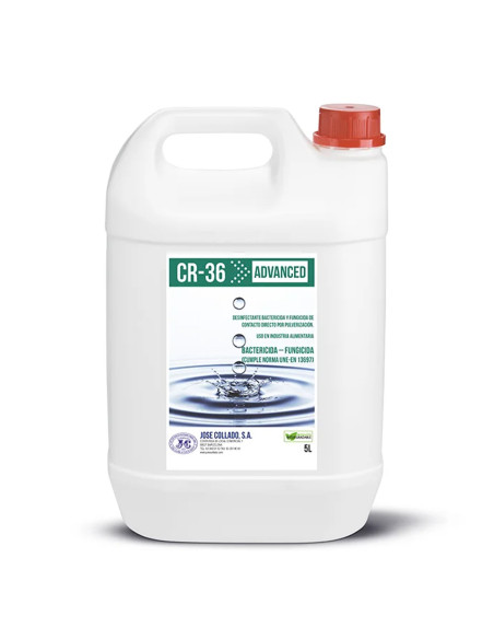 CR-36 ADVANCED 5L, Desinfectante de Superficies para Micropigmentación