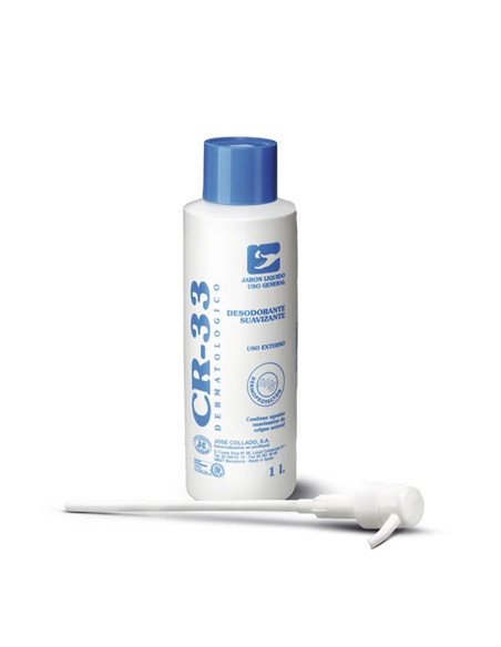 CR-33, Jabón Dermatológico Dermoprotector pH 5,5 1L