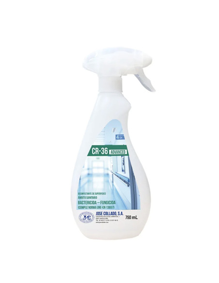 CR-36 Advanced – Desinfectante Profesional de Superficies 750 ml